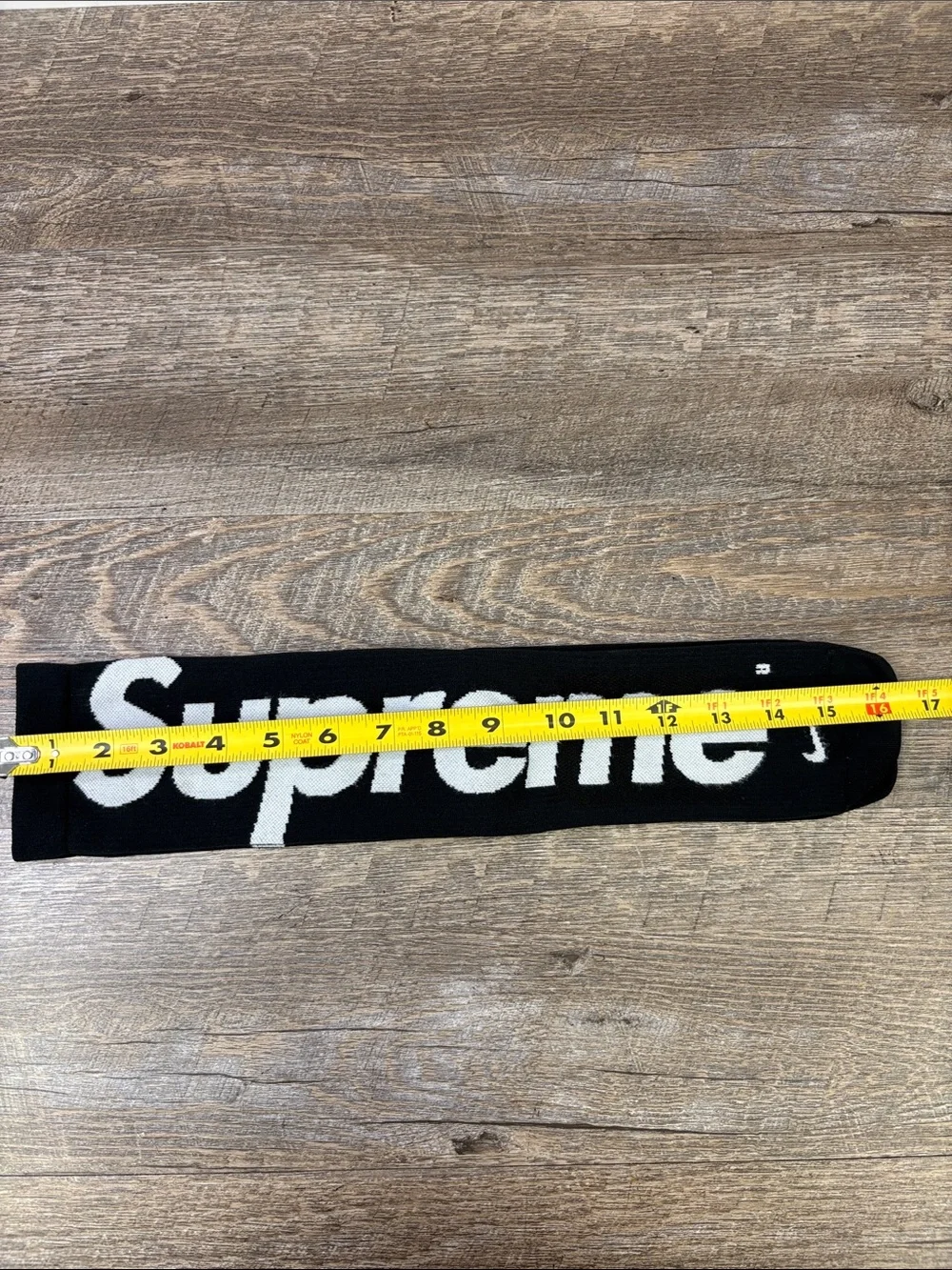 Supreme x Nike Black Logo Over-the-Calf Socks (Pair)